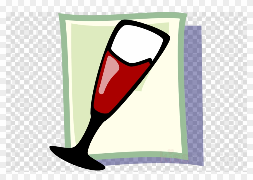 Wine Glass Clip Art Clipart Red Wine Champagne White - Clip Art #1734292