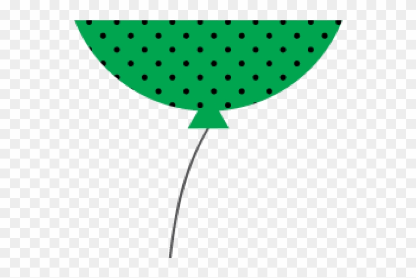 Birthday Clipart Green - Polka Dot #1734418