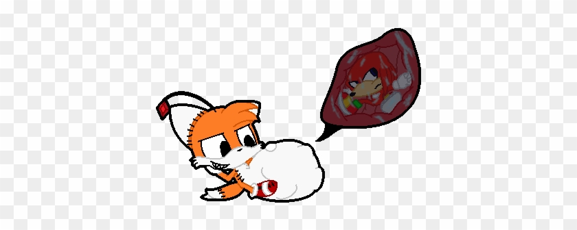 [vore Request] Tails Doll Ate Knuckles - Sonic Tails Doll Vore #1734424