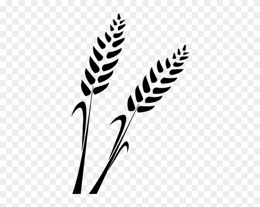 The Wheat Silhouette U00b7 Free Image On Pixabay - Blé Dessin Png #1734443
