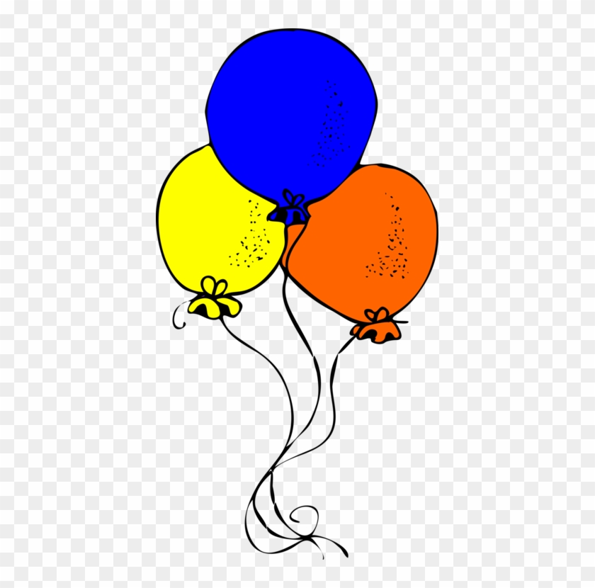 Balloon Orange Coloring Book Blue Yellow - Let It Go Worksheets #1734447