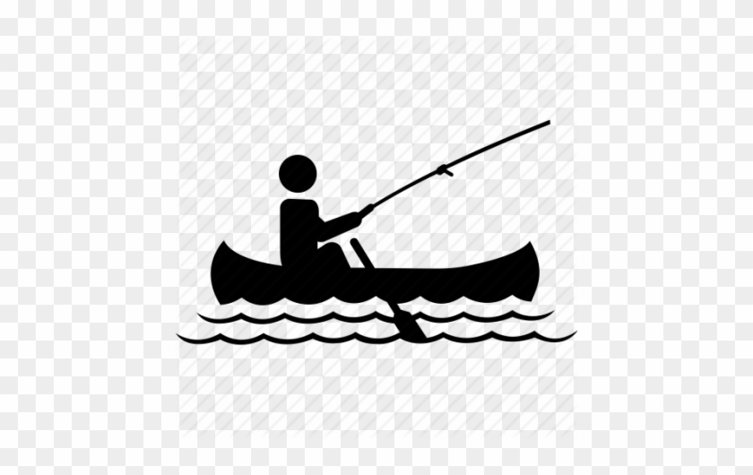 Fisherman Vector - Fishing Boat Icon Png #1734451