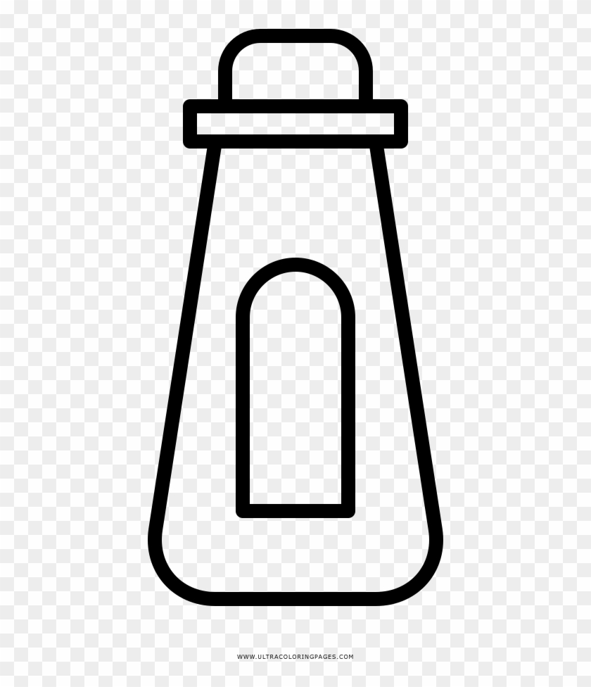 Salt Shaker Coloring Page - Line Art #1734500