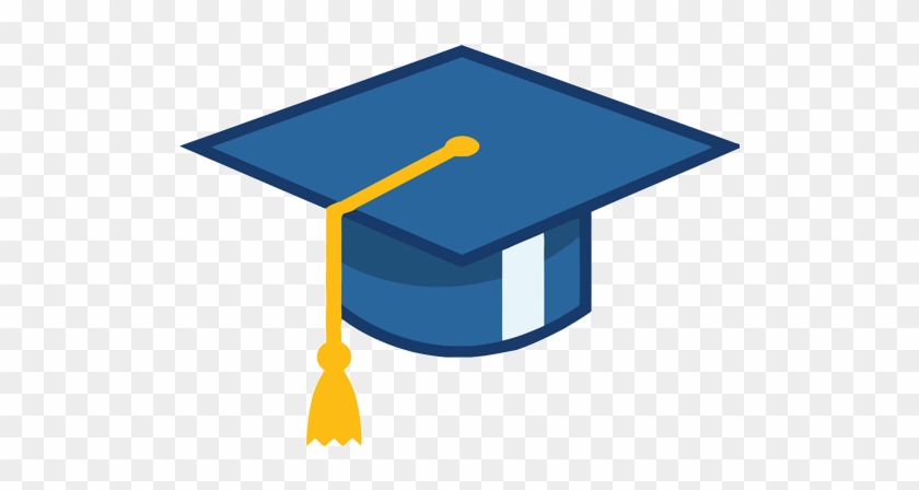 The Best Way To Learn Javascript - Blue Graduation Hat Clipart #1734534