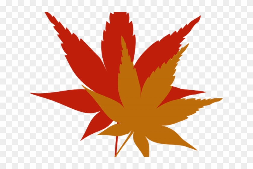 Leaves Clipart Colored - Japan Autumn Leaves Clipart #1734566