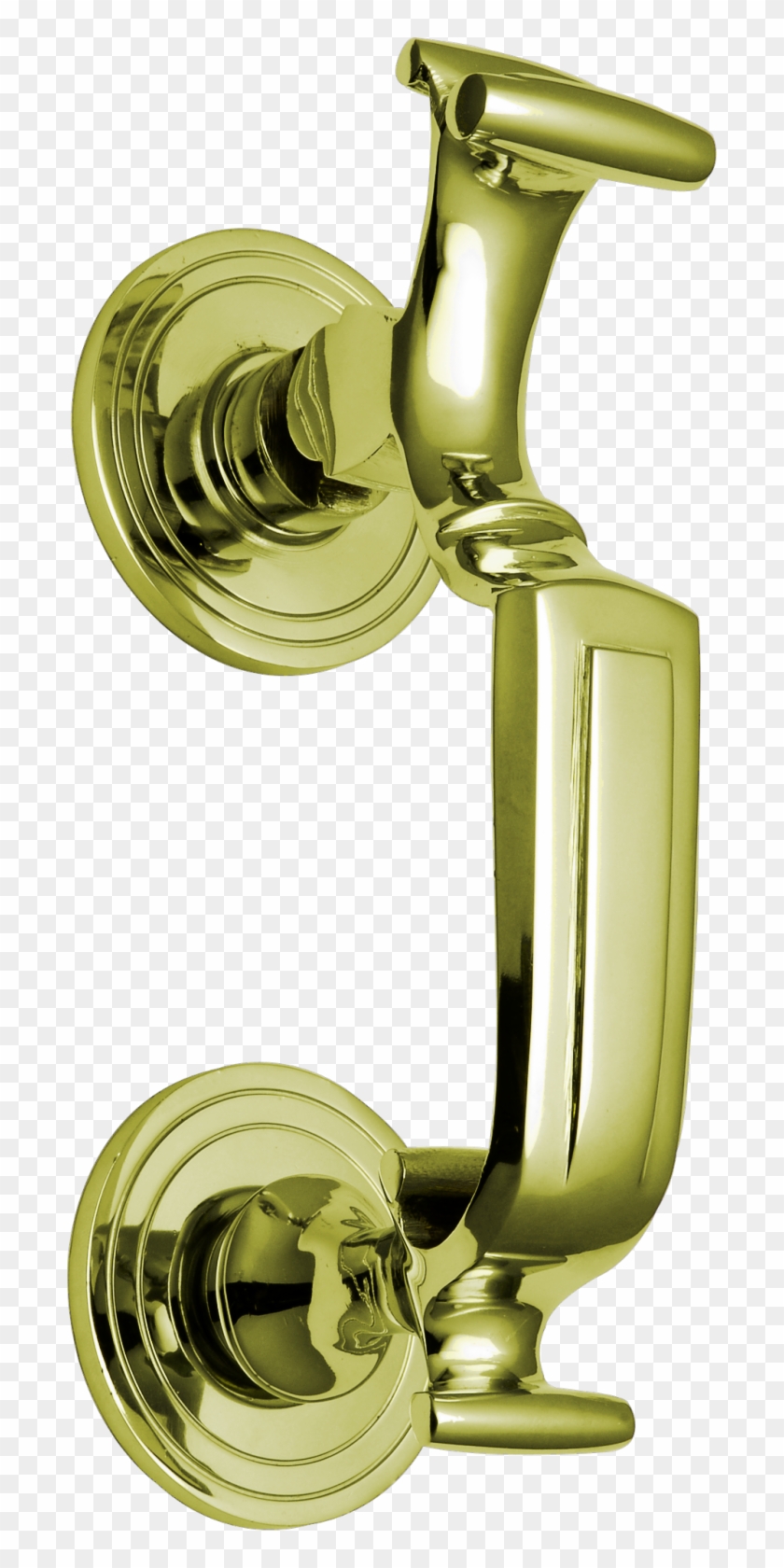Doctor Door Knocker Polished Brass - Trophy #1734642