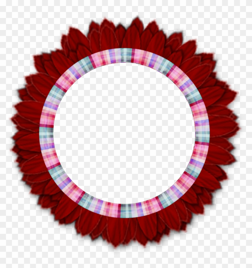 I Even Combined With My Ribbon Frame To Make A Nice - Circle #1734720