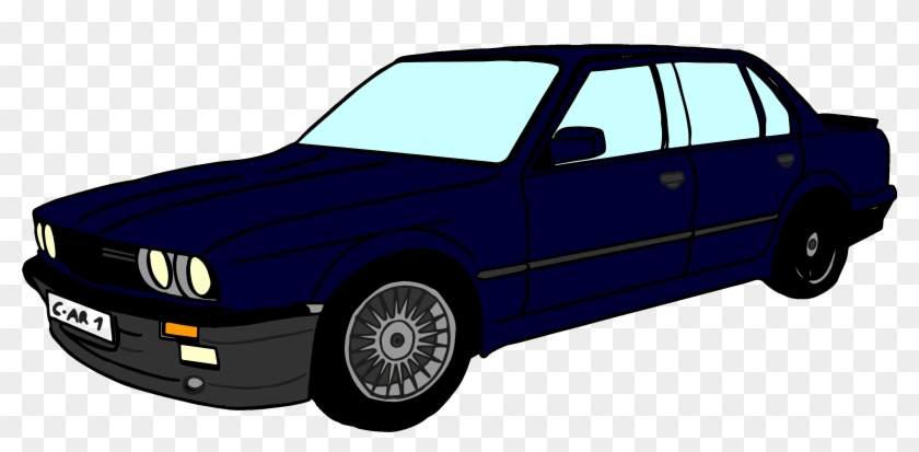 Clipart Bmw E34 M5 Bilder Comic - Bmw 3 Series (e30) #1734753