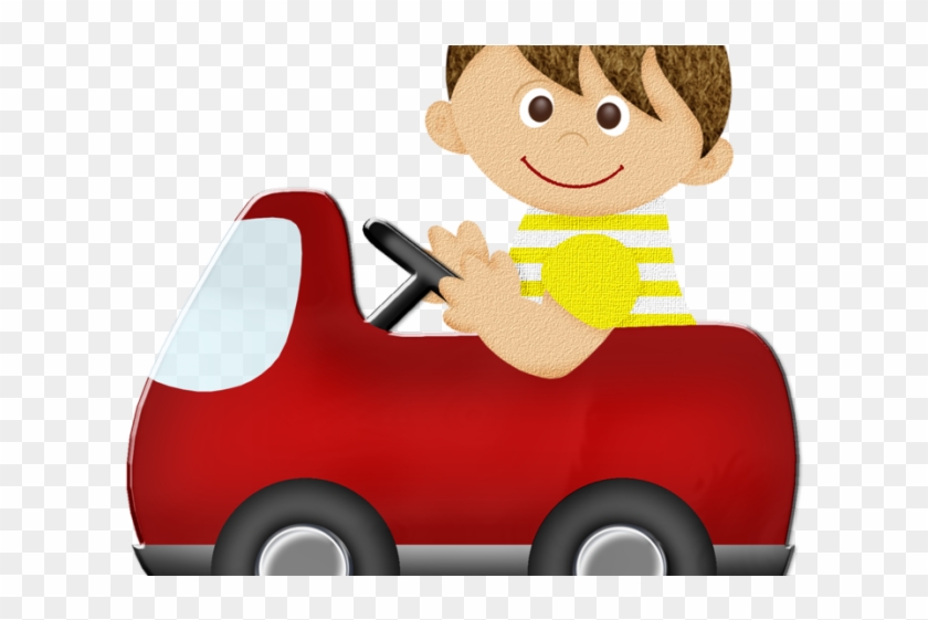 Car Clipart Clipart Boy - Car With Boy Drawing #1734780