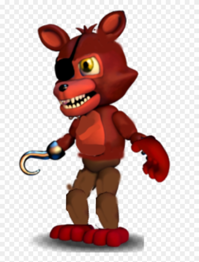 Freetoedit Funtime Withered Foxy Fnaf Fnaf2 Foxy Funtim - Fnaf Funtime Withered  Foxy - Free Transparent PNG Clipart Images Download