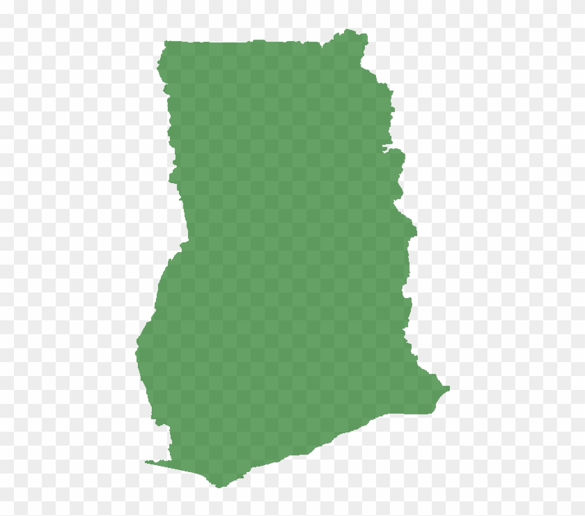 Default Message - Ghana Map Vector #1734959