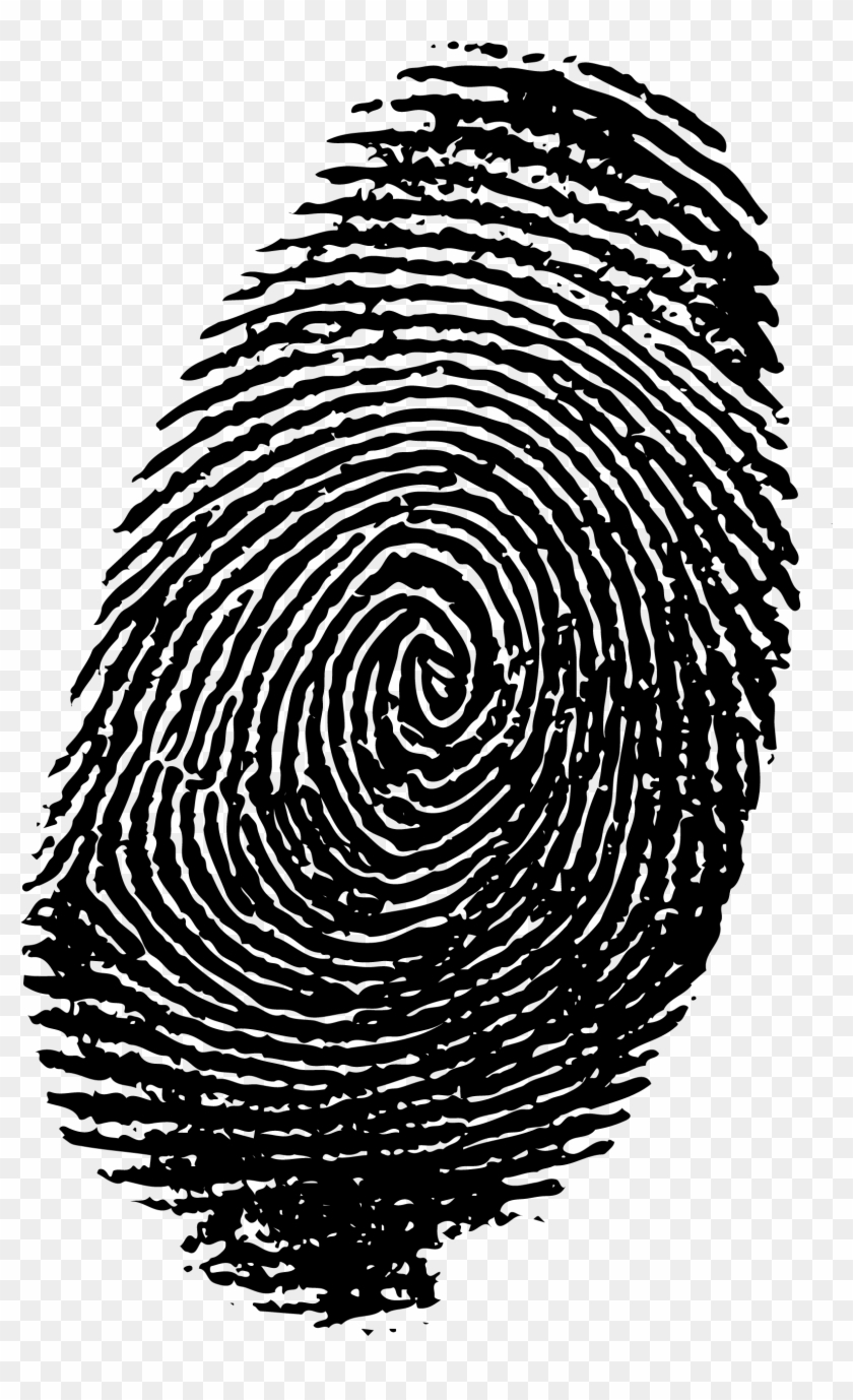 Finger Print On Cake Ideas And Designs - Huella Digital Dibujo Png #1735029