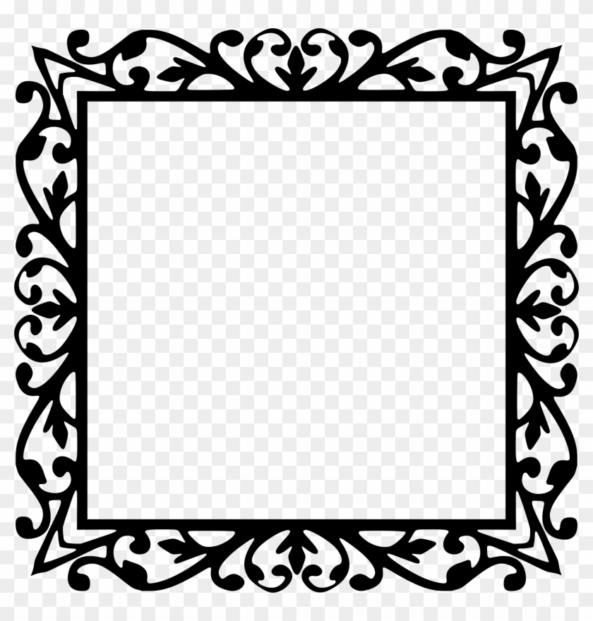 Square Frame - Rectangle Drawing Of Picture Frame #1735064