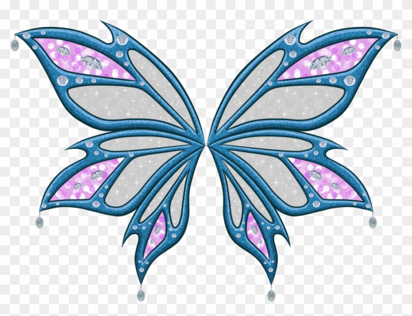 More Like Flora Sirenix Wings By Miniwinx - Alas De Winx Club - Free  Transparent PNG Clipart Images Download