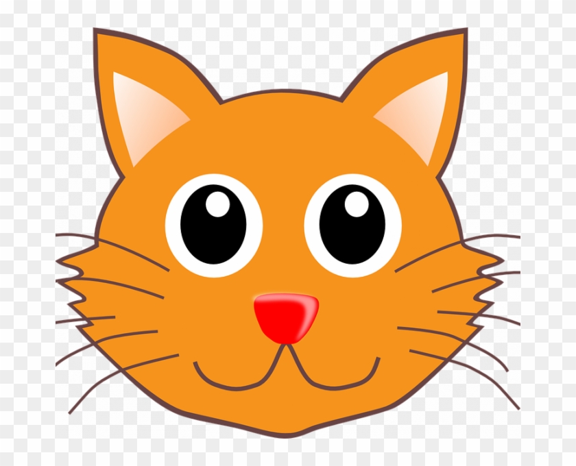 Cat Clipart Mask - Kitten Face Clip Art #1735094