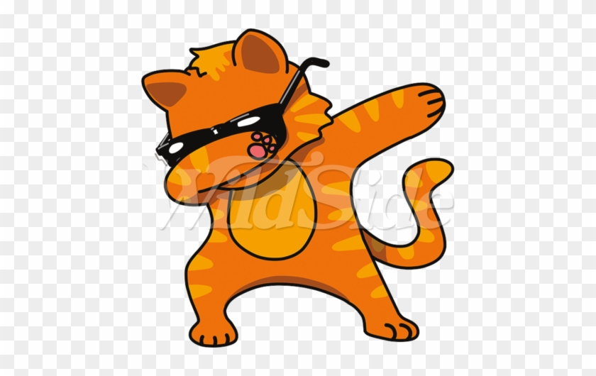 Orange Cat Dabbing - Dabbing Orange Cat #1735124