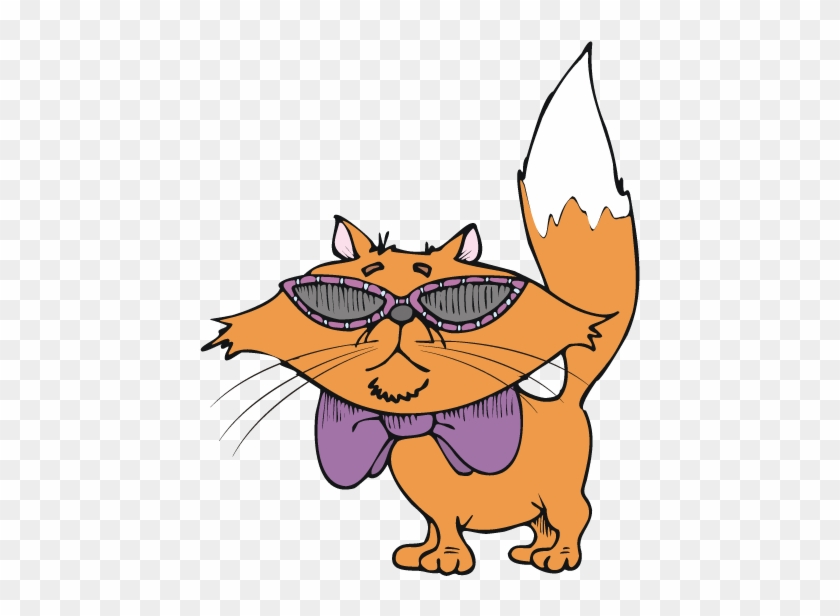Orange Cartoon Cat Clip Art Download Options - Gif Images Animals Cartoon #1735125