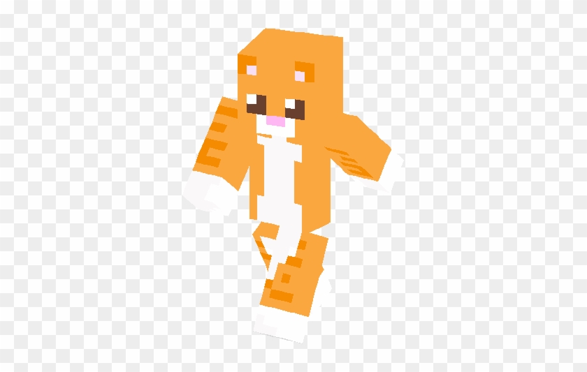 Orange Cat Skin - Minecraft Cat Skin Pe #1735130