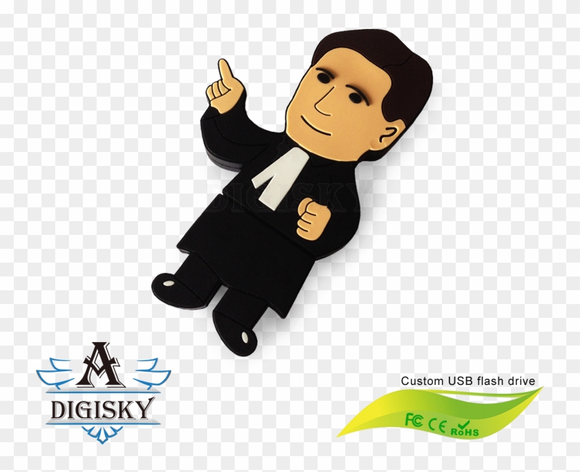 Customize Lawyer Usb Flash Drives - Cartoon #1735234
