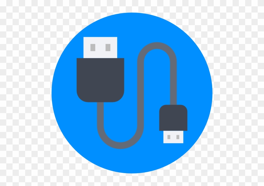 Usb Cable Free Icon - Usb Cable Free Icon #1735236
