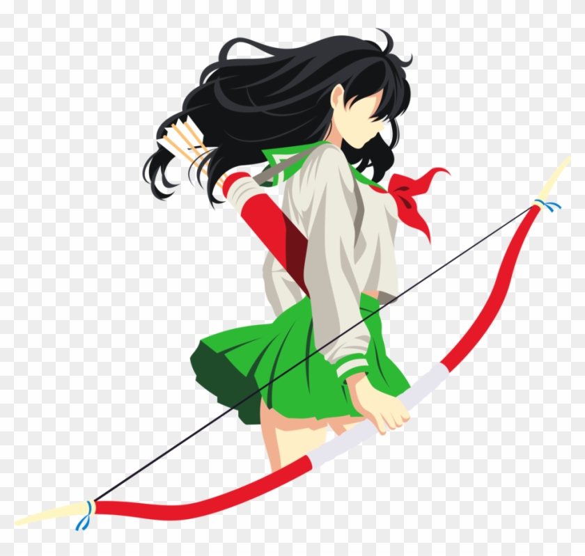 Collection Of Free Inuyasha Drawing Kagome - Collection Of Free Inuyasha Drawing Kagome #1735296