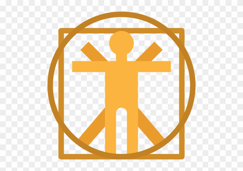 Vitruvian Man Free Icon - Vitruvianischer Mensch #1735482