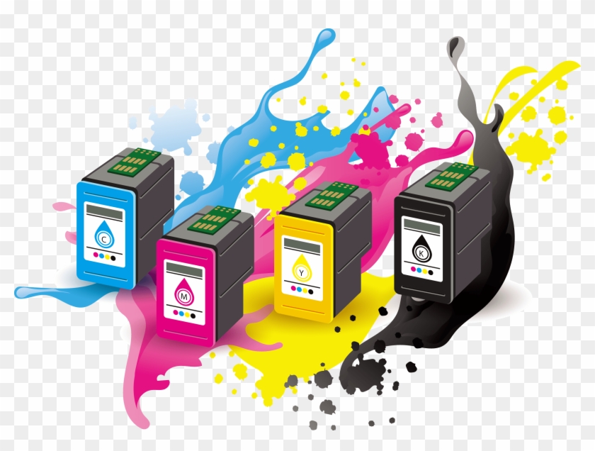 Kisspng Printer Ink Cartridge Vector Color Stereo 5a7439db813ea2 - Cartridge Vector #1735764