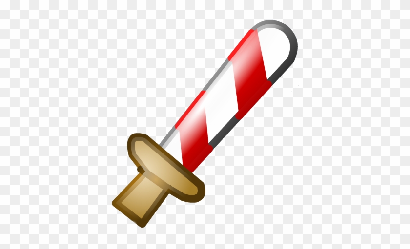 Planescape Torment Clipart Candy - Candy Cane Sword Clipart #1735900