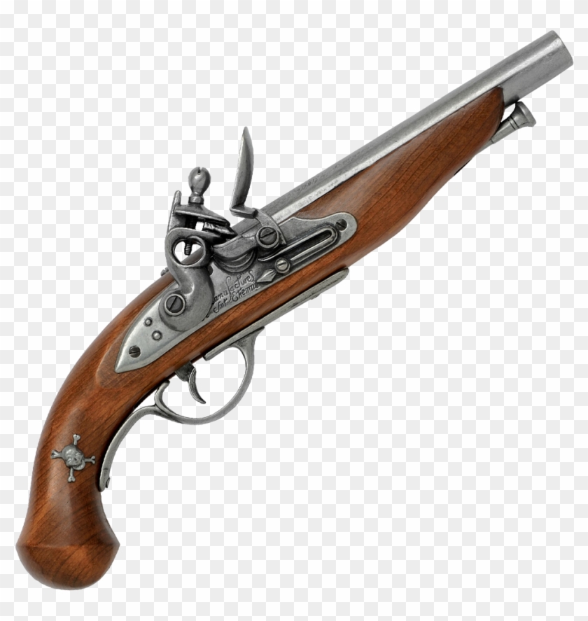 Flintlock Antique Pistol #1735923