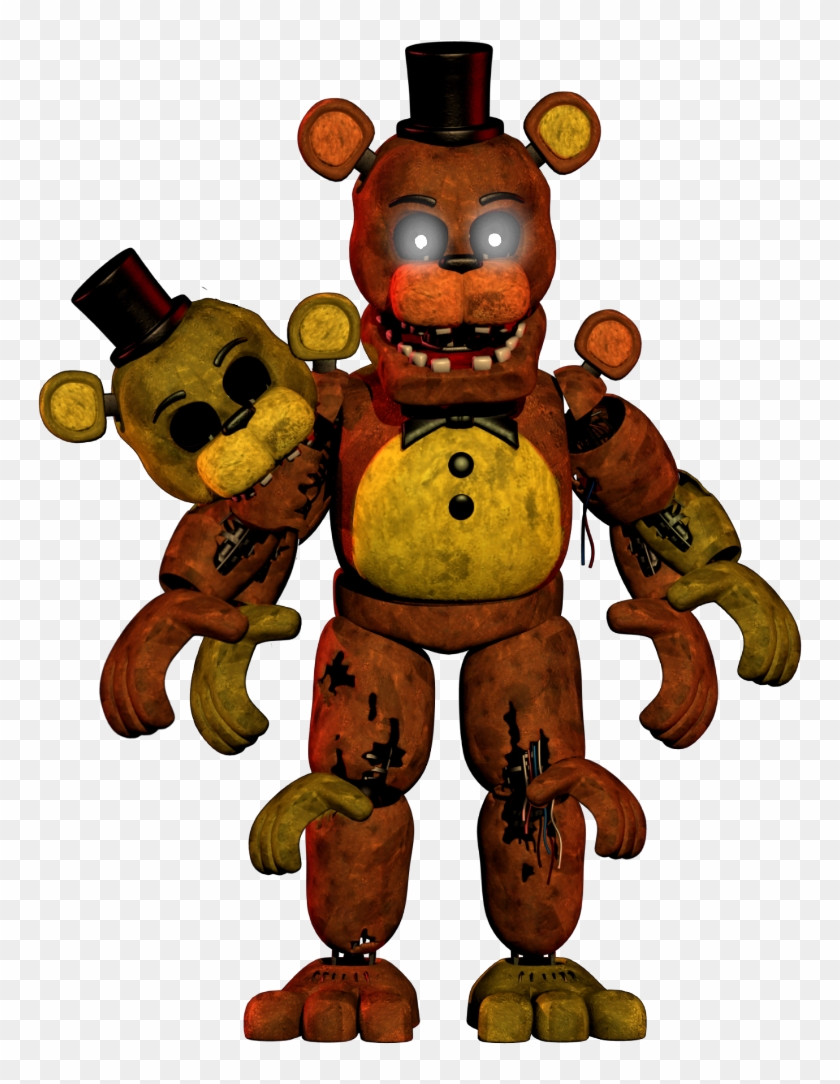 Murdered Sticker Fnaf Unwithered Freddy Free Transparent Png