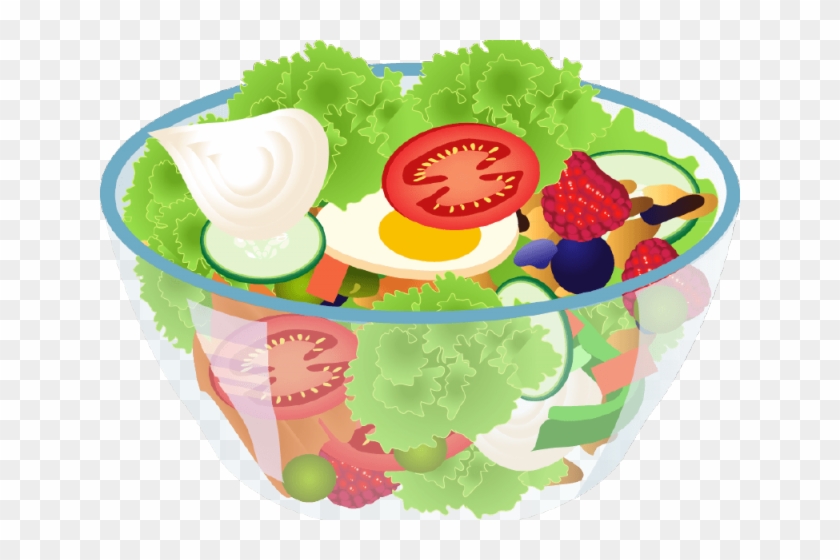 Coleslaw Clipart Salad Buffet - Fresh Salad Clipart Png #1736201
