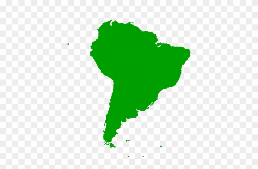 South America Map Clipart - Latin America #1736226