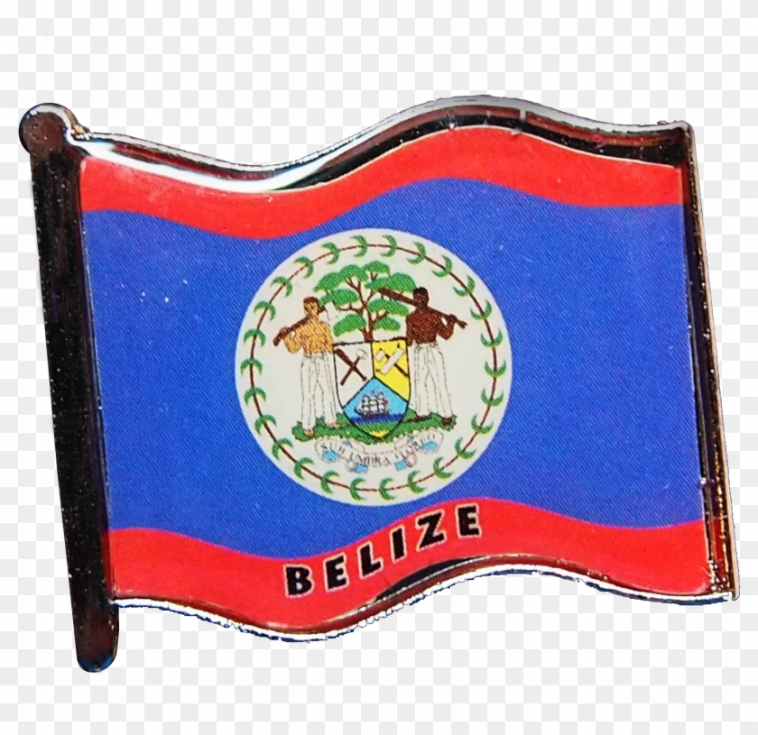 Belize Flag Pin - Belizean Flag #1736234