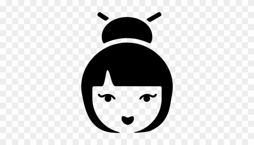Asian - Chinese Clipart Black And White #1736292