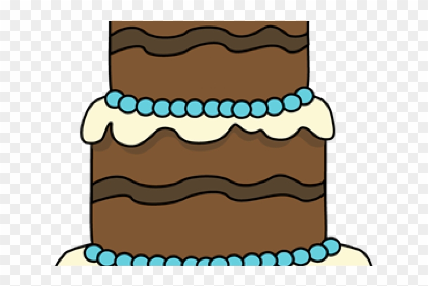 Wedding Cake Clipart Big Cake - Birthday Cake #1736298