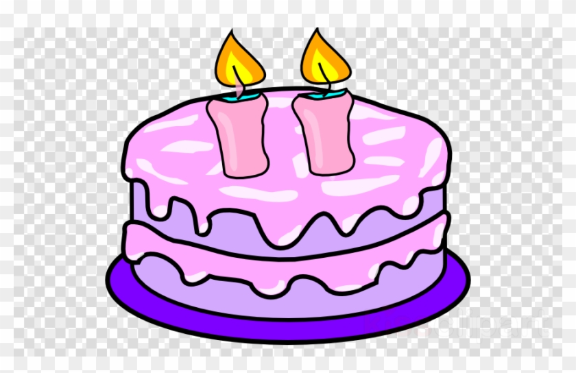 Birthday Cake Coloring Page Clipart Cupcake Colouring - Cake Birthday Kartun #1736302