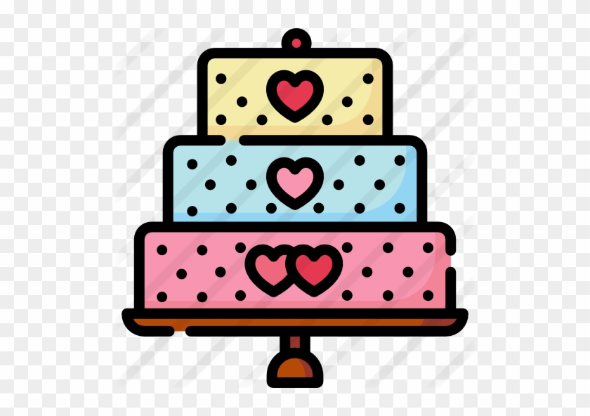 Wedding Cake Free Icon - Wedding Cake Free Icon #1736308