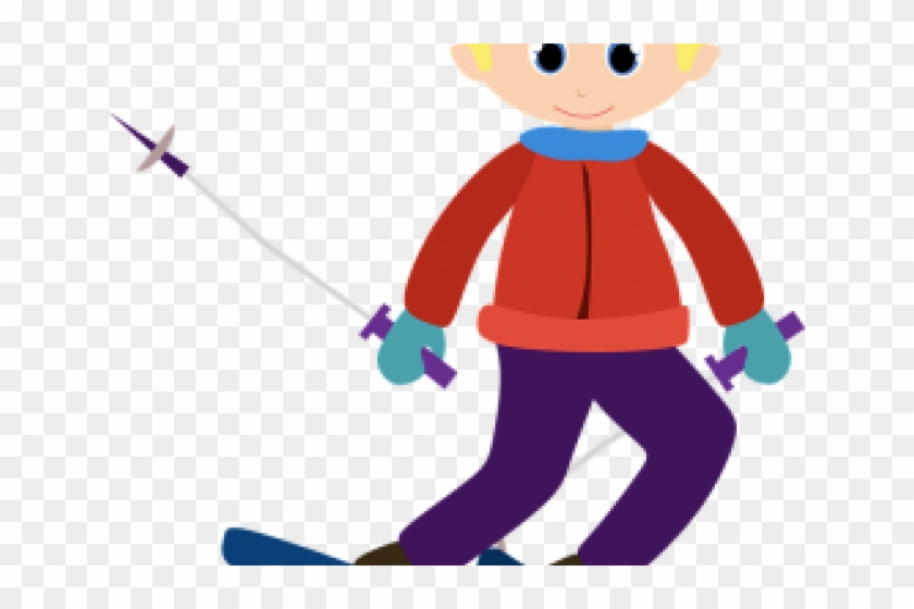 Ski Clipart Skiing Person - Transparent Clipart Ski #1736439