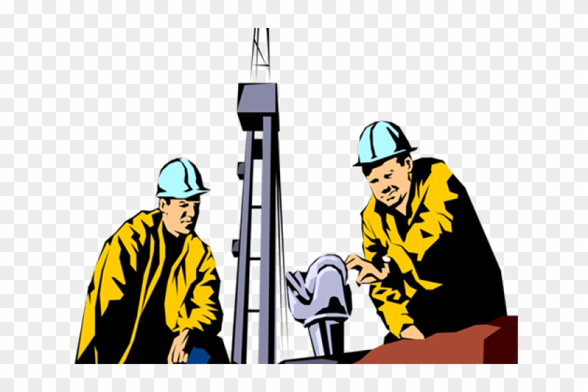 Industrial Worker Clipart Working Class - Oil Rig Clip Art #1736471