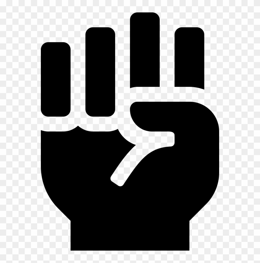 Font Awesome 5 Solid Fist-raised - Font Awesome 5 Solid Fist-raised #1736500