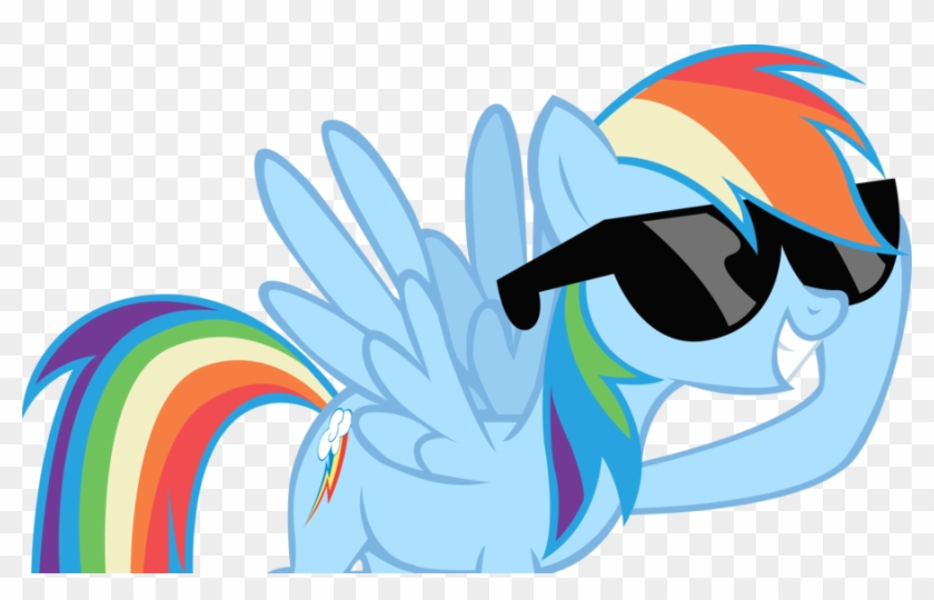 1 Reply 0 Retweets 2 Likes - My Little Pony Rainbow Dash Sunglasses #1736628