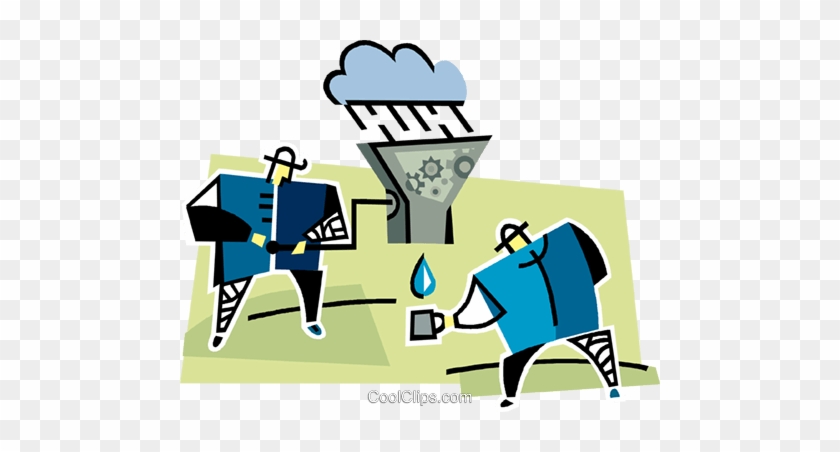 Recycle Metaphor Royalty Free Vector Clip Art Illustration - Cartoon #1736683