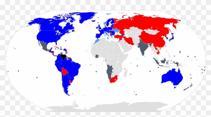 Responses To The 2019 Venezuelan Presidential Crisis - Global Compact On Migration Map #1736700