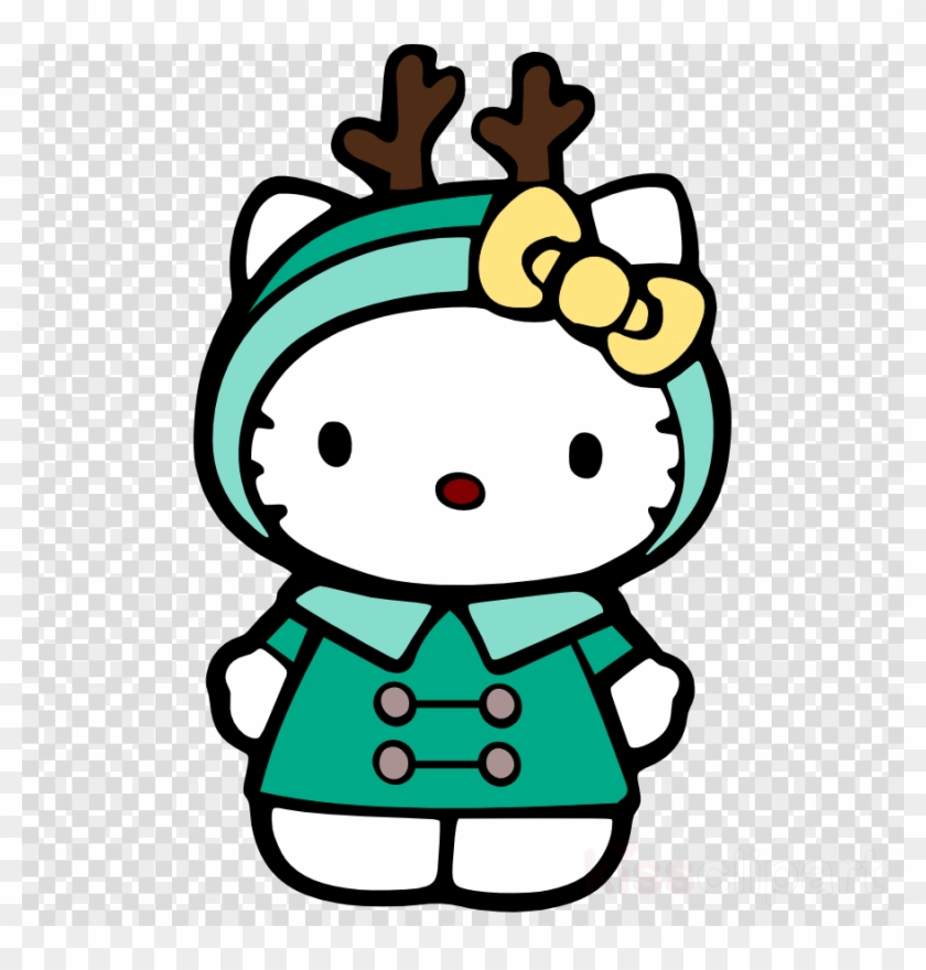 Transparent Png Image Clipart Free Download - Hello Kitty Winter Png #1736807