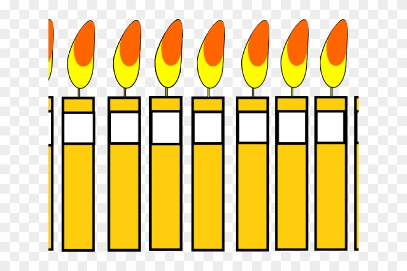 Birthday Candles Clipart Editable Birthday - Birthday Candles Clipart Editable Birthday #1736984