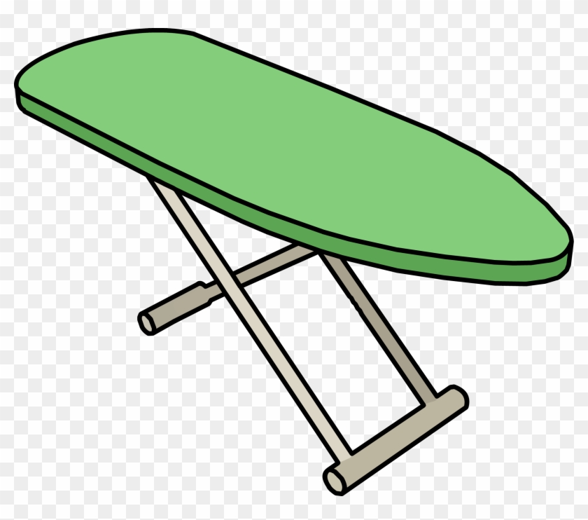 The Club Penguin Wiki A Free Editable Encyclopedia - Ironing Board Iron Board Clipart #1736988