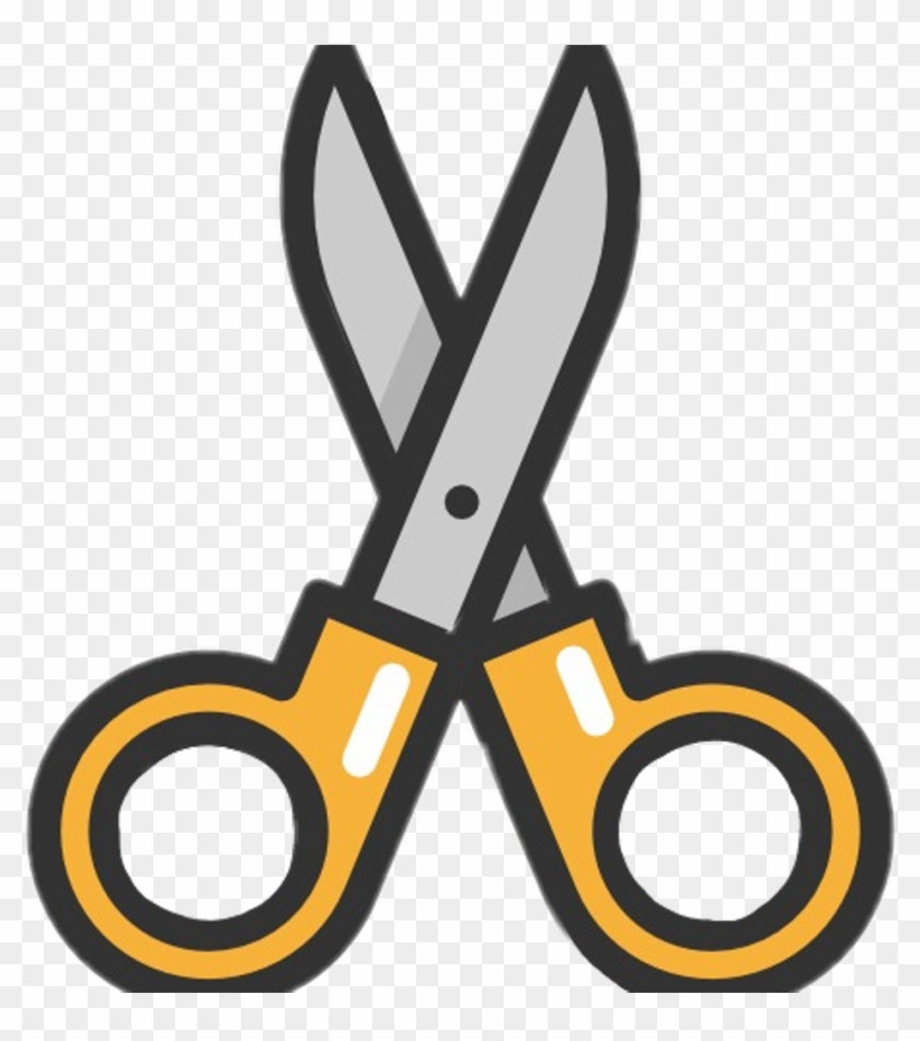 Tijeras Sticker - Cartoon Clipart Scissors #1737102