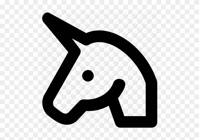 Clipart Stock V Sledek Obr Zku Pro Unicorn Ablony - Unicorn Icon White Png #1737141