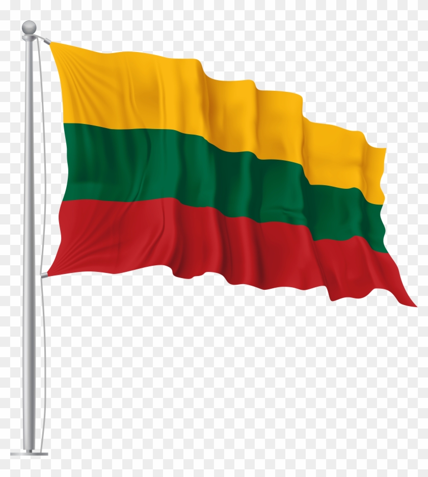 Lithuania Waving Flag Png Image - Lithuania Waving Flag Png Image #1737291