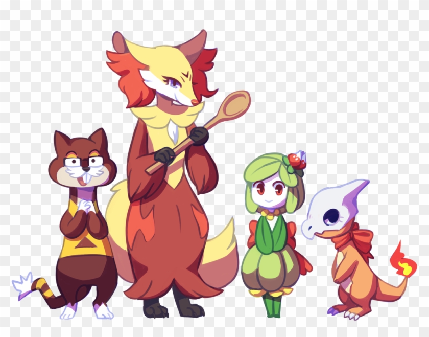 Apple Bistro Staff By Flavia-elric - Cartoon #1737374